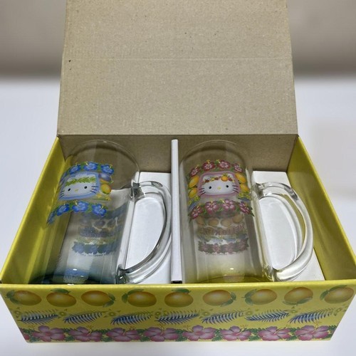 Hello kitty 2001 glas becher - 2001,