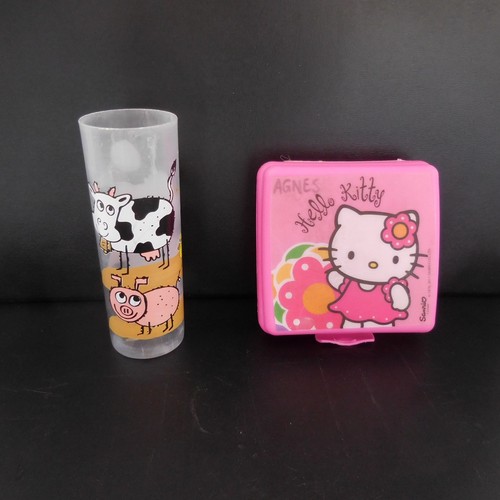 Kantine glas hello - +, kitty