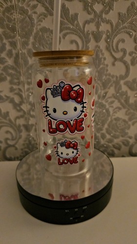 Hello kitty trinkglas - kitty, ❤️trinkglas