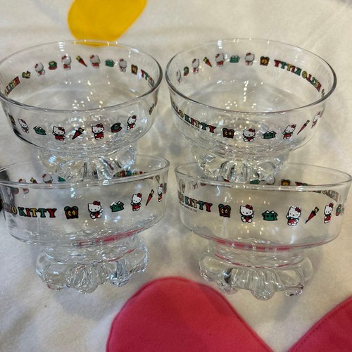 Hello kitty glas dessertbecher - kitty,