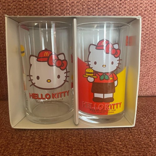 Mcdonalds hello kitty glas set - mcdonalds,