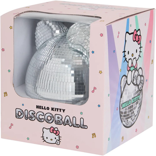 Hello kitty diskokugel silber - kitty,