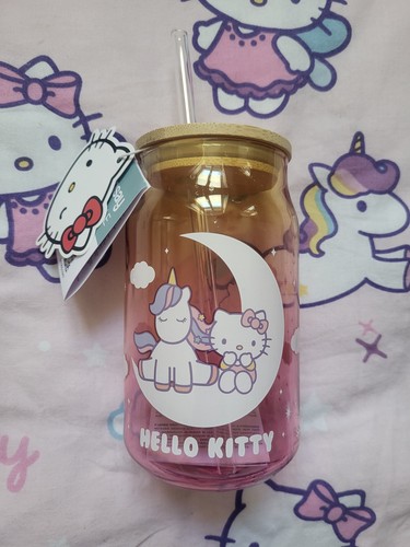 Hello kitty trinkglas mit - trinkglas,